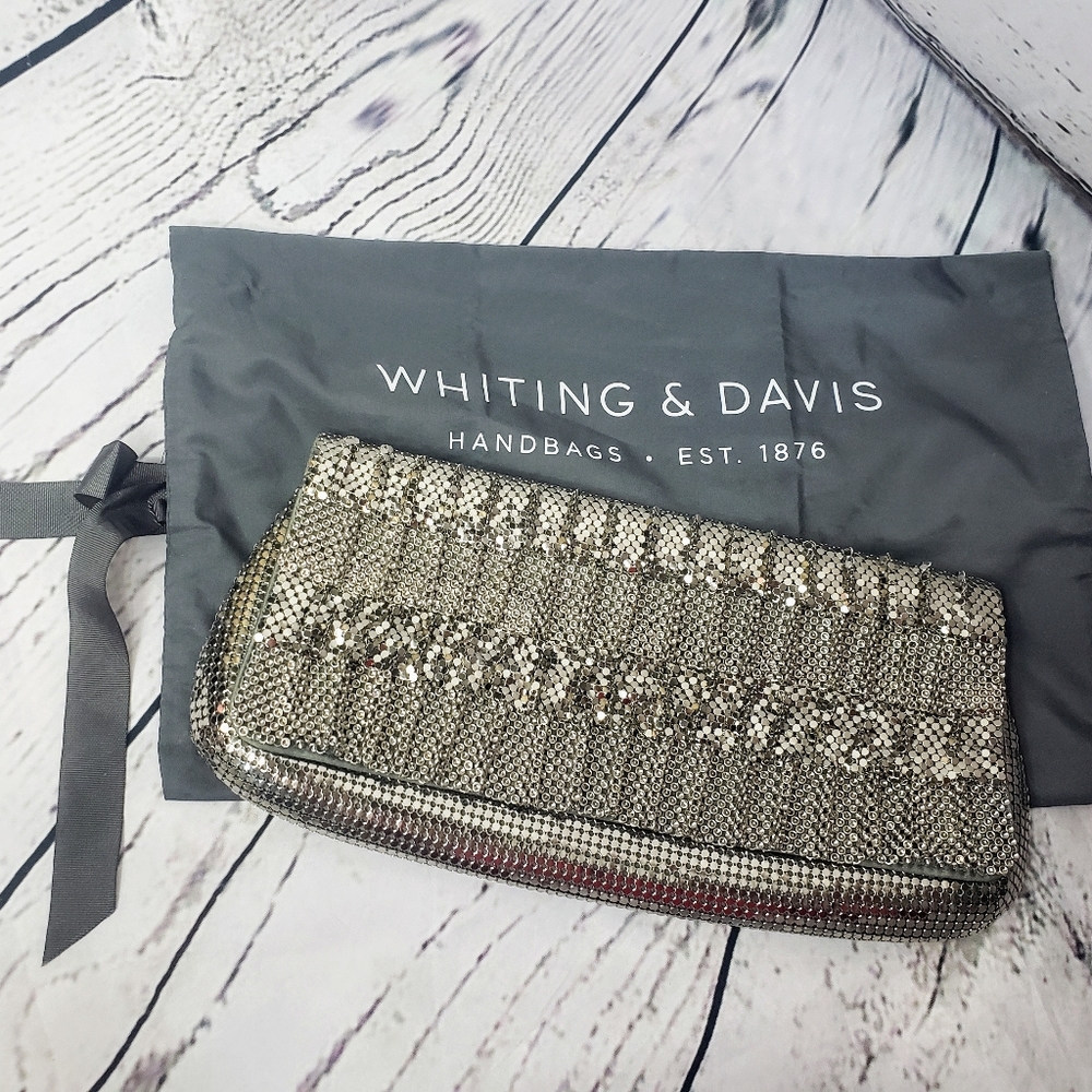 Whiting and davis metal mesh handbag